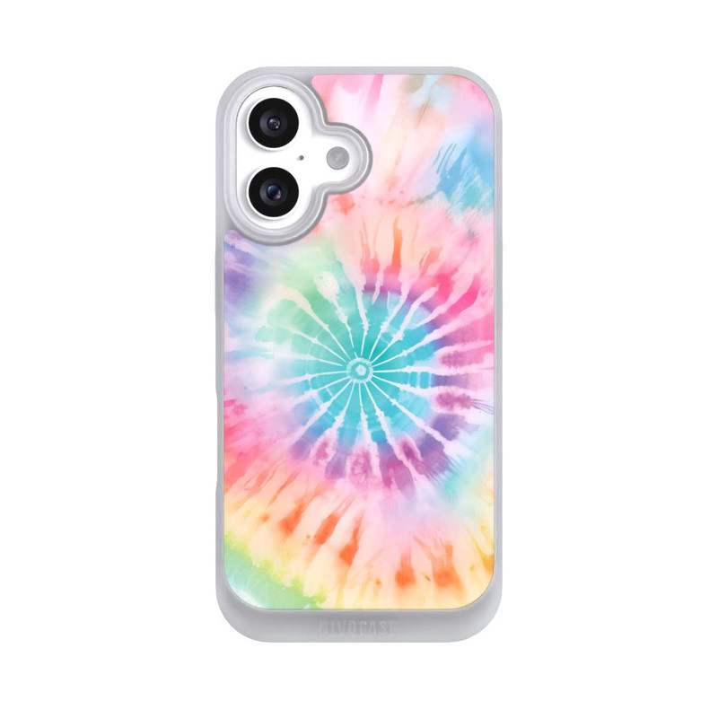 iPhone 16 NIVOpure Rainbow Color Tie Dye 