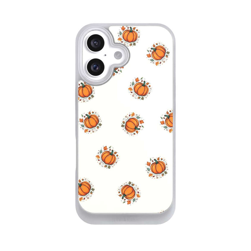 iPhone 16 NIVOpure Kürbismuster Beige