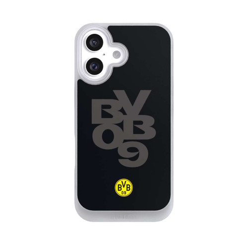 Apple iPhone 16 NIVOpure BVB09 Grau Schwarz