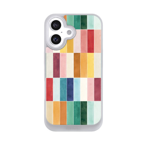 Apple iPhone 16 NIVOpure Modern Craft Geometric Rectangular Tiles