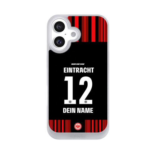 Apple iPhone 16 NIVOpure Eintracht Frankfurt Trikot Personalisierbar 26-27