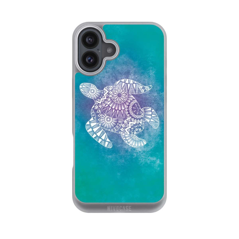 iPhone 16 Plus NIVOpure Mandala Schildkröte