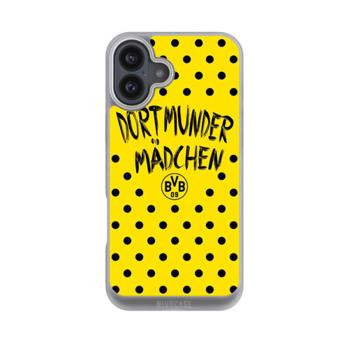 Apple iPhone 16 Plus NIVOpure BVB Dortmunder Mädel Punkte
