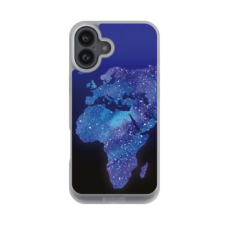 iPhone 16 Plus NIVOpure Worldmap Cosmic