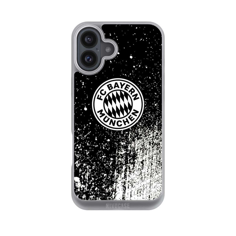 iPhone 16 Plus NIVOpure Splatter Schwarz - FCB