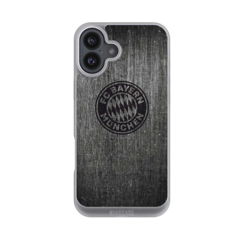 Apple iPhone 16 Plus NIVOpure Metalllook FCB Logo einfarbig