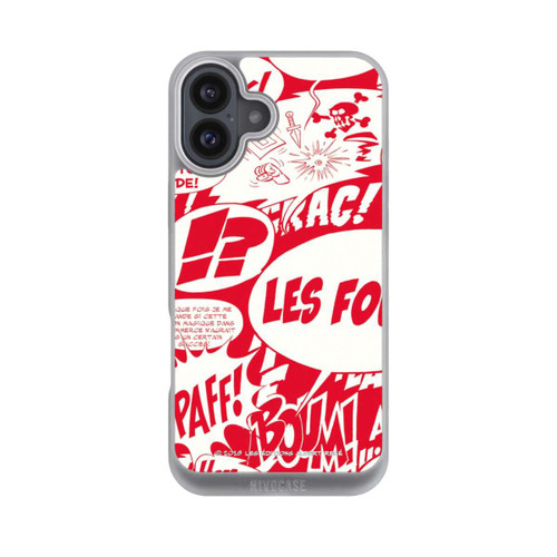 Apple iPhone 16 Plus NIVOpure Sprechblasen Asterix Rot