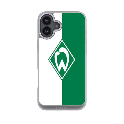 Apple iPhone 16 Plus NIVOpure Weiß-Grün - Werder Bremen