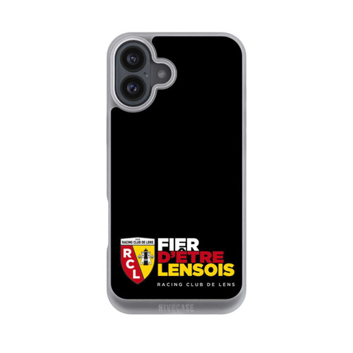 Apple iPhone 16 Plus NIVOpure RC Lens Logo Schwarz Unten