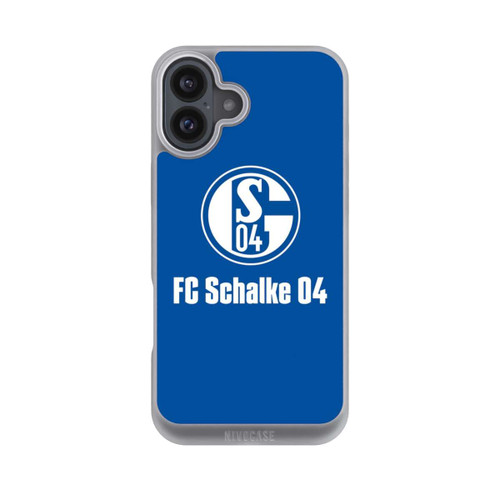Apple iPhone 16 Plus NIVOpure FC Schalke 04 Blau