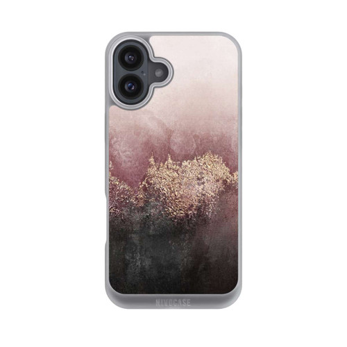 Apple iPhone 16 Plus NIVOpure Rosa Himmelsstaub Golddruck