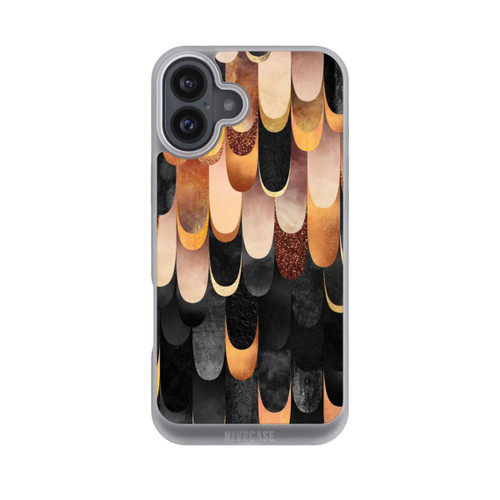 Apple iPhone 16 Plus NIVOpure Gefiedertes Kupfer und Schwarz