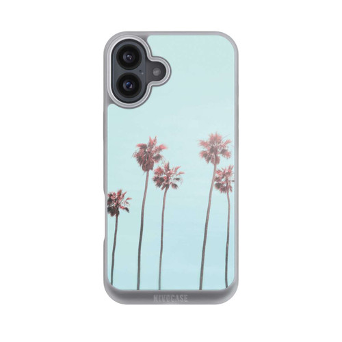 Apple iPhone 16 Plus NIVOpure Hellrosa Strandpalme Paradies
