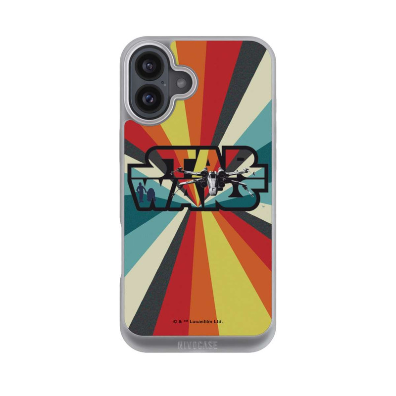 iPhone 16 Plus NIVOpure Retro X-Wing Star Wars Logo