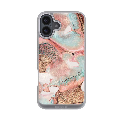 Apple iPhone 16 Plus NIVOpure Pretty Ink Gold Print