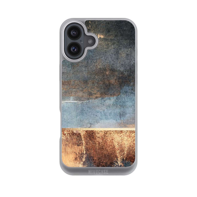 iPhone 16 Plus NIVOpure Sturm Golddruck