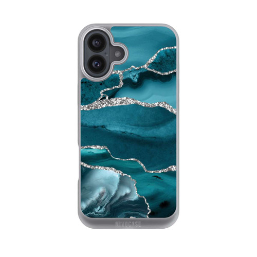 Apple iPhone 16 Plus NIVOpure Gletscher Eis Marmor