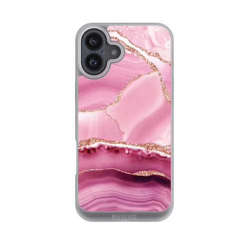 Apple iPhone 16 Plus NIVOpure Mermaid Marble Pink