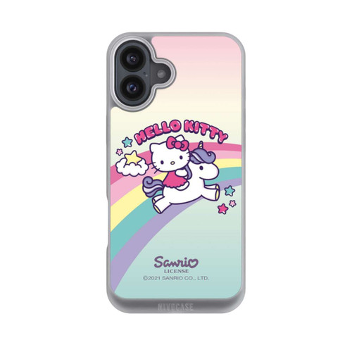 Apple iPhone 16 Plus NIVOpure Hello Kitty Regenbogen 
