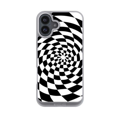 Apple iPhone 16 Plus NIVOpure Schwarz-Weiß Illusion