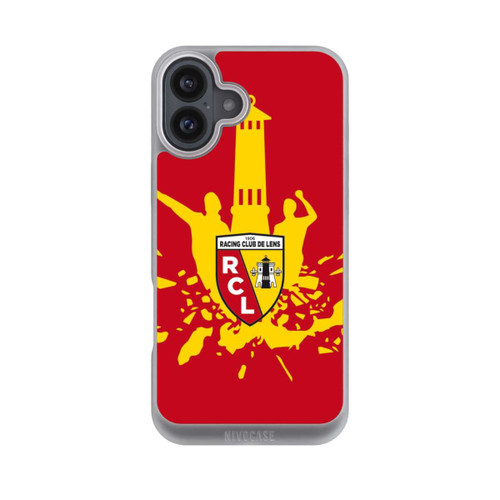 Apple iPhone 16 Plus NIVOpure RC Lens Turm Gelb auf Rot