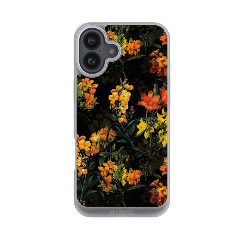 iPhone 16 Plus NIVOpure Colorful Flowers Yellow