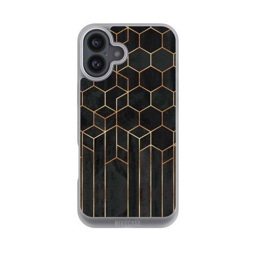 Apple iPhone 16 Plus NIVOpure Schwarze Sechsecke