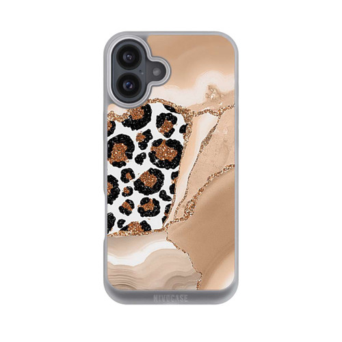 Apple iPhone 16 Plus NIVOpure  Muster und Texturen Hellgold