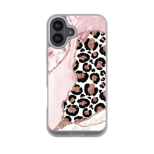 Apple iPhone 16 Plus NIVOpure Patterns and Textures Smooth Pink