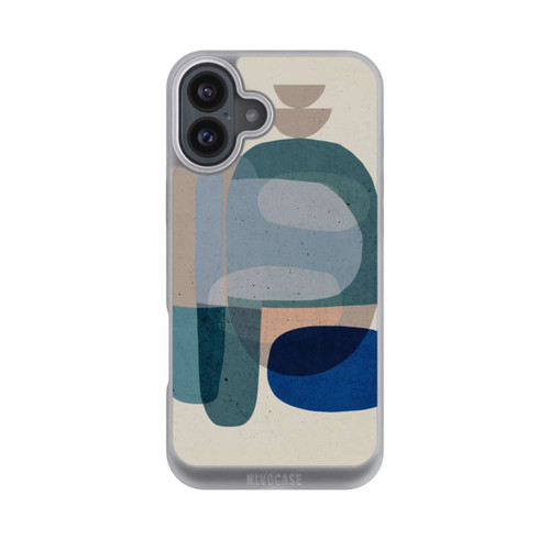 Apple iPhone 16 Plus NIVOpure Stein Nr. 3 Blau
