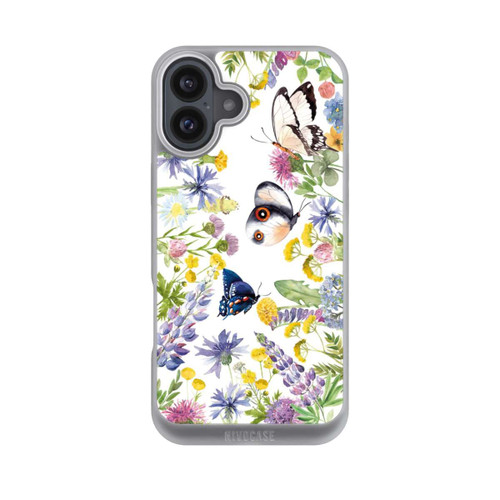 Apple iPhone 16 Plus NIVOpure Colourful Spring Flowers and Butterflies