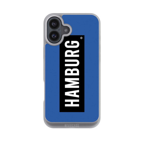 Apple iPhone 16 Plus NIVOpure HSV Hamburg Schwarz Blau