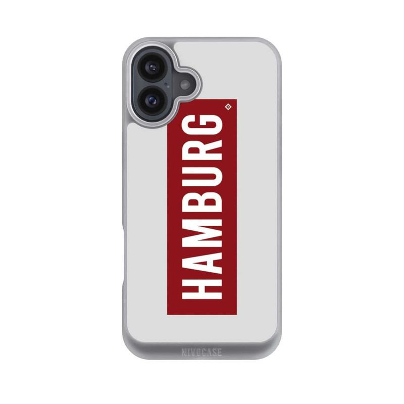 iPhone 16 Plus NIVOpure HSV Hamburg Rot Weiss