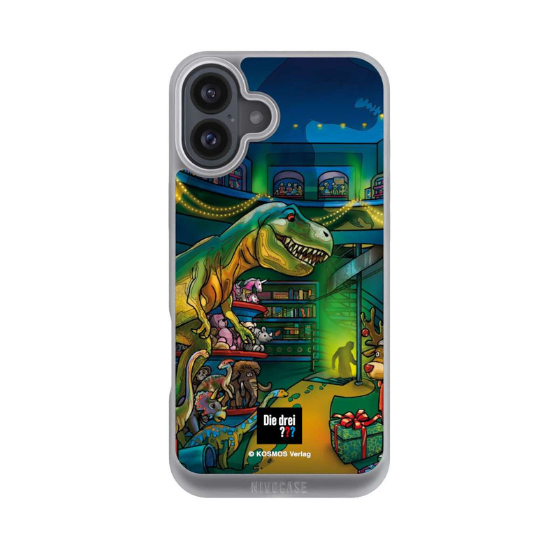 iPhone 16 Plus NIVOpure Die Drei Fragezeichen Dino
