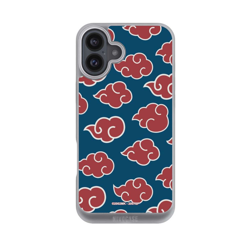 iPhone 16 Plus NIVOpure Akatsuki Pattern Blue