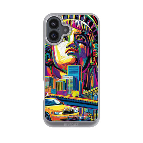 Apple iPhone 16 Plus NIVOpure NY City Art By P.D. Moreno
