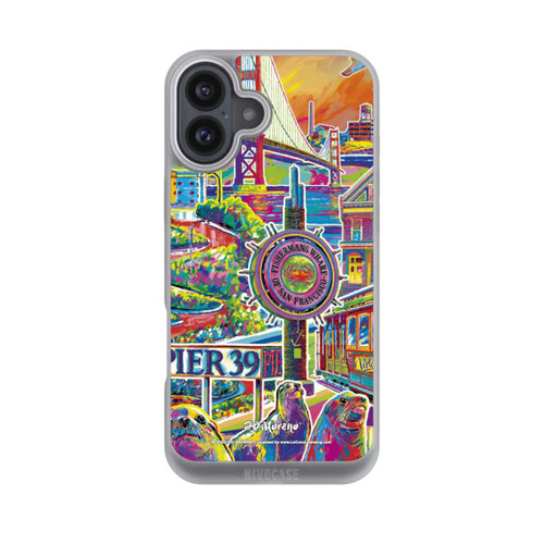 Apple iPhone 16 Plus NIVOpure San Francisco Art By P.D. Moreno