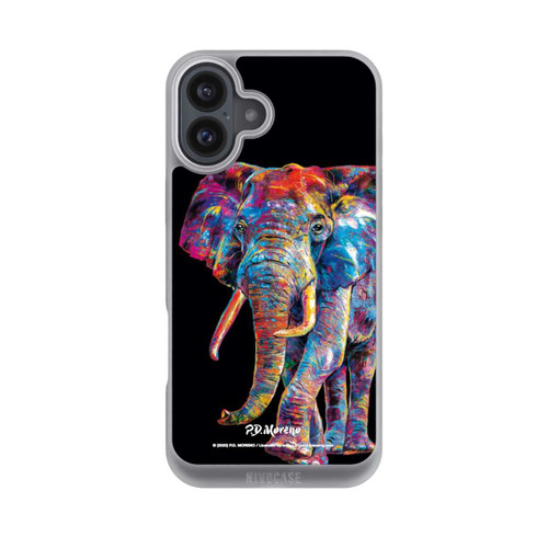 Apple iPhone 16 Plus NIVOpure Elephant Art By P.D. Moreno