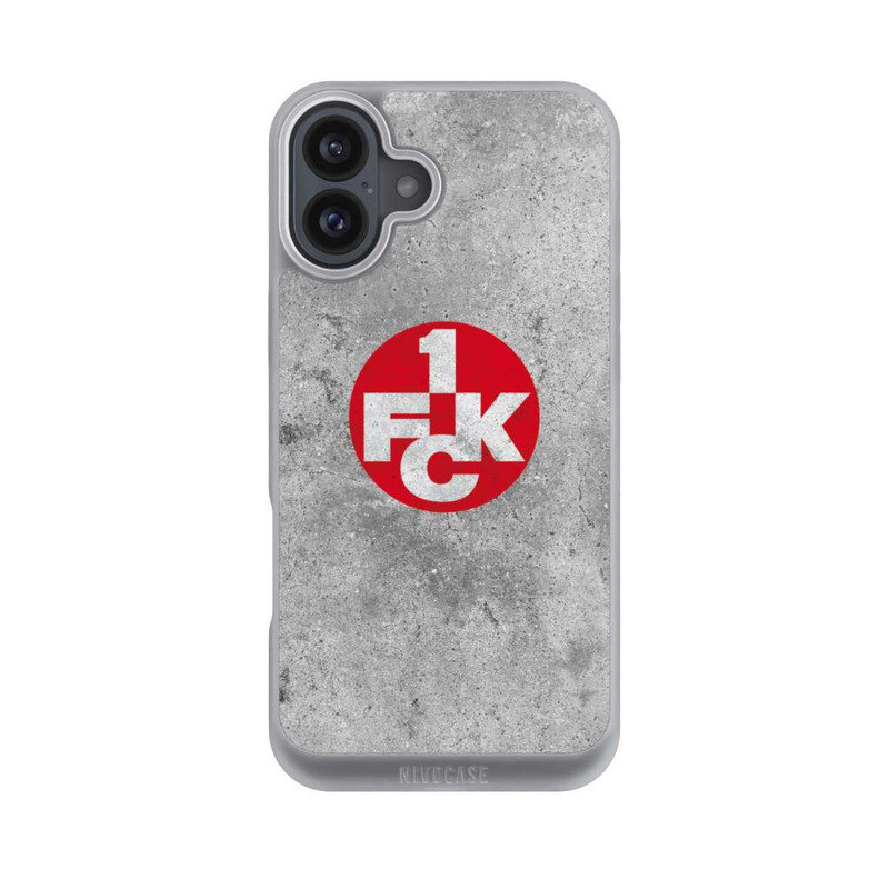 iPhone 16 Plus NIVOpure 1.FCK Logo Beton