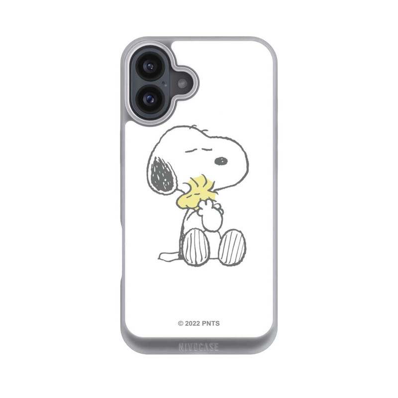 iPhone 16 Plus NIVOpure Snoopy And Woodstock kuscheln