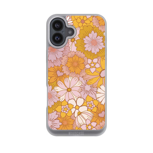 Apple iPhone 16 Plus NIVOpure Retro Flower Walpaper Yellow