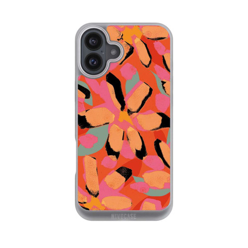 Apple iPhone 16 Plus NIVOpure Orangenblüten-Muster