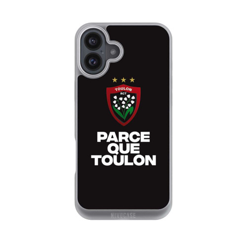 Apple iPhone 16 Plus NIVOpure Parce Que Toulon Schwarz