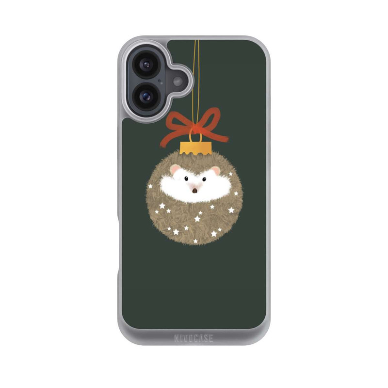 iPhone 16 Plus NIVOpure weihnachtlicher Igel