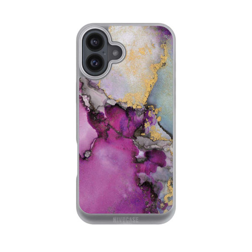 Apple iPhone 16 Plus NIVOpure Alcohol Ink Art Pink