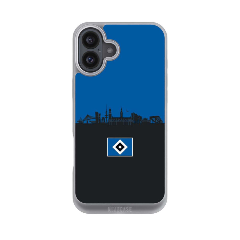 iPhone 16 Plus NIVOpure HSV Skyline Blau Schwarz