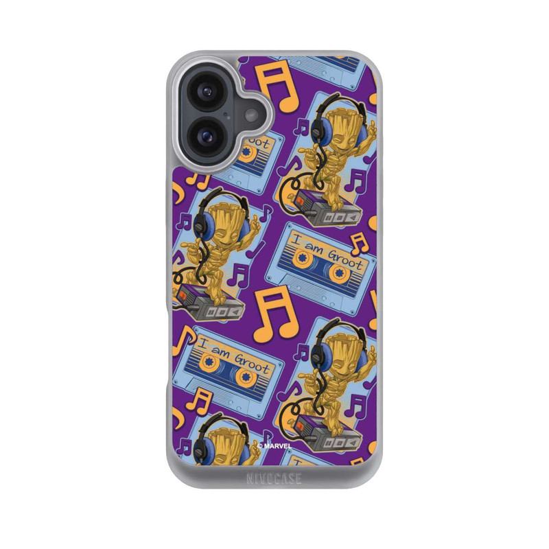 iPhone 16 Plus NIVOpure Groot Comic Headphones Guardians of the Galaxy