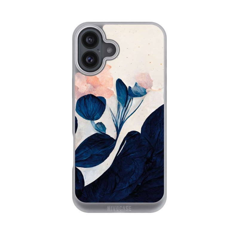 iPhone 16 Plus NIVOpure Blaue Tulpen