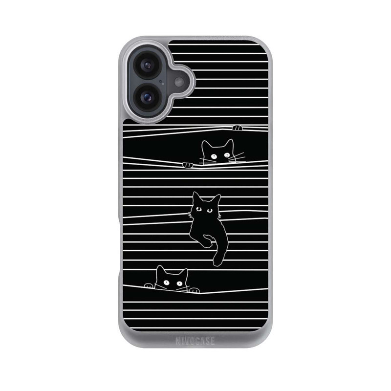 iPhone 16 Plus NIVOpure Cats Peeping