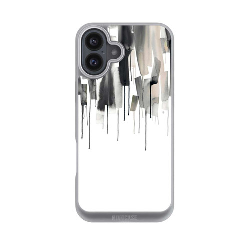 Apple iPhone 16 Plus NIVOpure Watery Stripes Japandi Black
